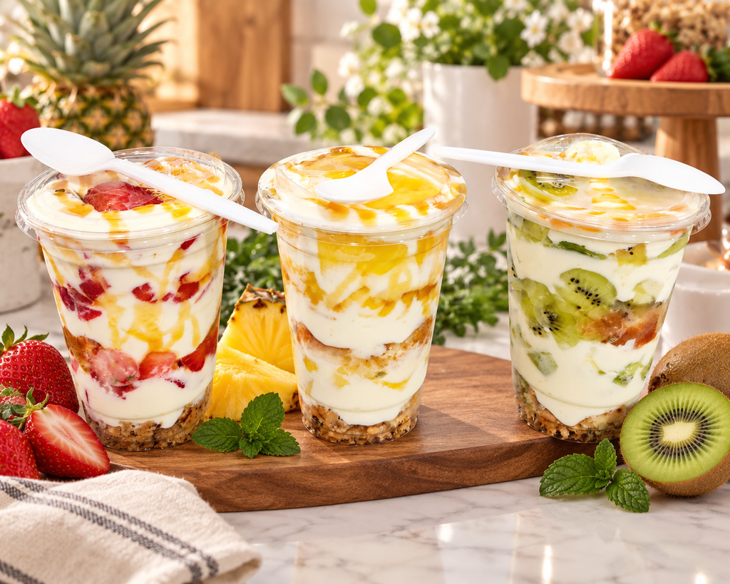 Fruits with Cream